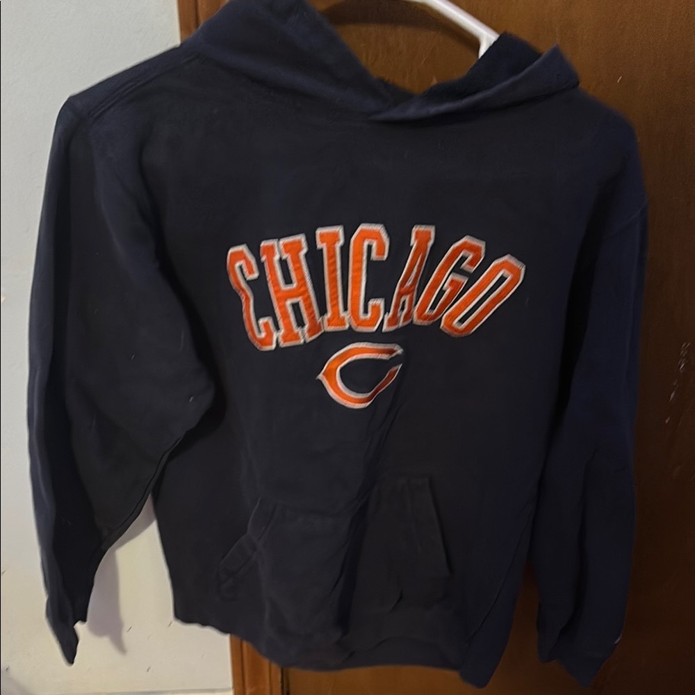 Reebok Navy and Orange Kids Hoodie